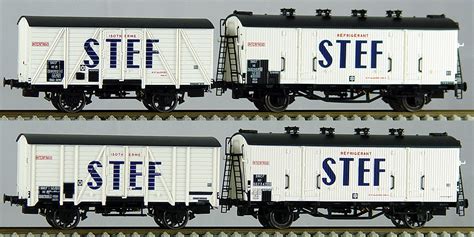 Ls Models Set Of Refrigerator Car Stef Eurotrainhobby