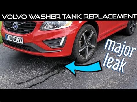 Volvo Xc Washer Fluid Reservoir Replacement Youtube