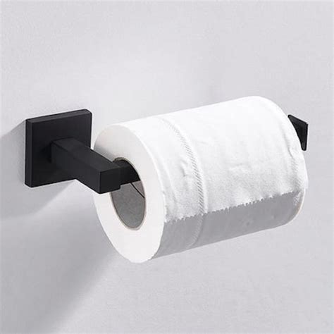 CoshX Toiletrolhouder Industrieel Zwart Toiletpapierhouder WC Rol