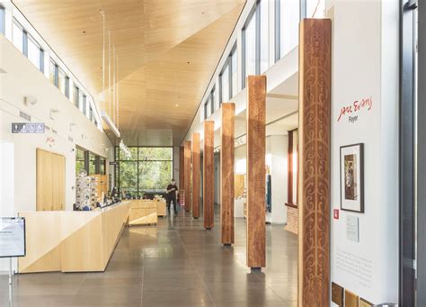 Suter Gallery Reception Desk Chris Pyemont Architects