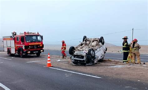 Ncash Dos Fallecidos En Accidente Vehicular En El Tramo Huarmey Casma