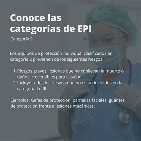 Tipos De Epi Seg N Sus Categor As Cursos Marcado Ce Omologic