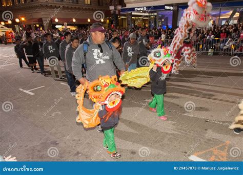 Chinese New Year Parade in Chinatown Editorial Stock Photo - Image of ...