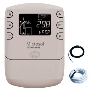 Cdt Controlador Solar Microsol Swp Full Gauge Para Piscinas Leroy Merlin