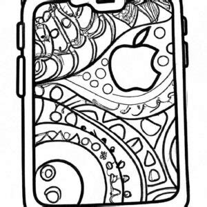 Desenhos De Iphone Para Imprimir E Colorir Pintar