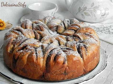 Fiore Di Pan Brioche Alla Nutella Ricetta E Tutorial Dolcissima Stefy