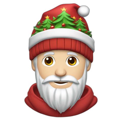 Plomero Con Gorro De Navidad Ai Emoji Generator