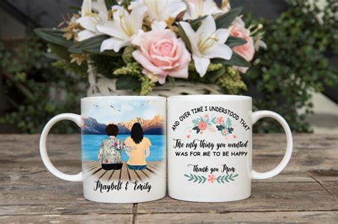 Custom Mother Mug Mothers Day T Personalized Mothers Day Etsy