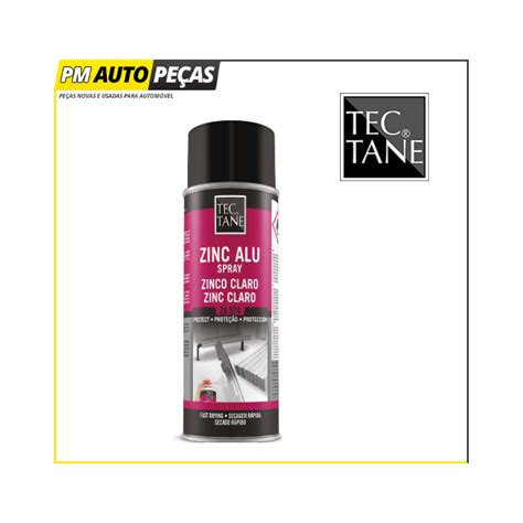 Spray De Zinco Claro Brilhante TECTANE 400ml