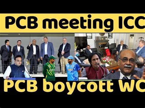 ICC MEETING WITH PCB ABOUT ASIA CUP 2023 AND WORLD CUP CHAMPIONS