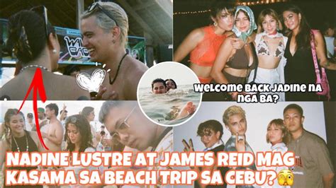 JAMES REID AT NADINE LUSTRE MAG KASAMA SA CEBU COMEBACK IS REAL NA NGA