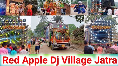 Red Apple Dj Village Jatra 2023 Brand New 46Sarphy Light Setup At