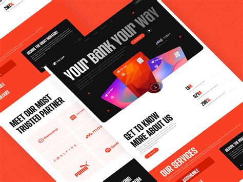 FINZAP Fintech Landing Page Design On Behance