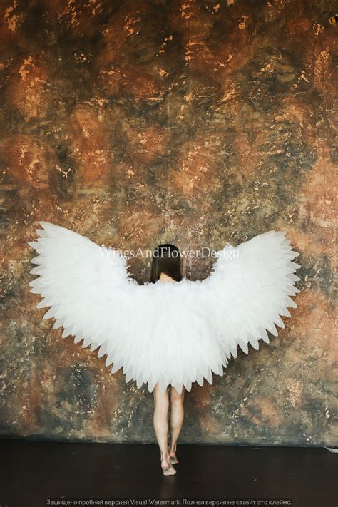 White angel wings Lucifer wings wedding wings Lucifer | Etsy