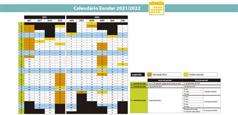 Calendário Escolar 2021 2022 Leirilivro Livros Escolares