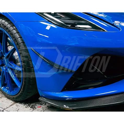 New Release Dry Carbon Fiber Front Lip For Lotus Emira Ocean Design