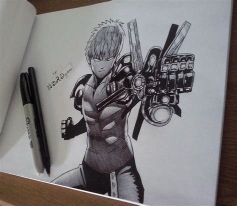 Genos Fan Art by Norogami on DeviantArt