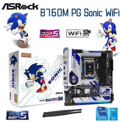 Asrock B M Pg Sonic Motherboard Wifi Lga Suporte Intel E