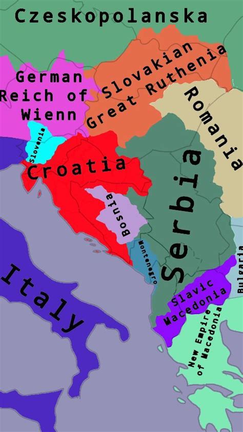 Alt History Of Croatia Mapping Polandball Amino Amino