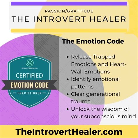 Emotion Code Explained — The Introvert Healer