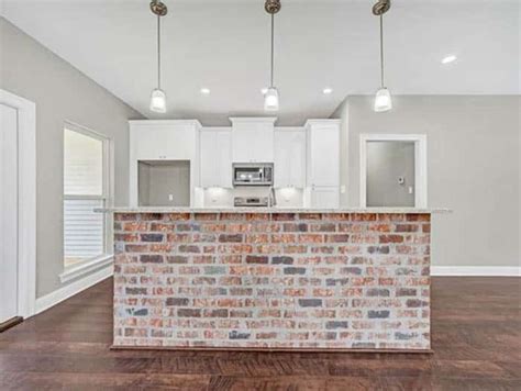 Brick Kitchen Island Design Ideas Designing Idea