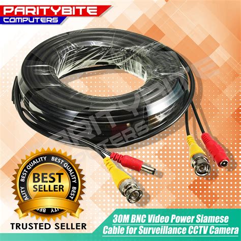 30m BNC Video Power Siamese Cable For CCTV Surveillance Camera Lazada PH