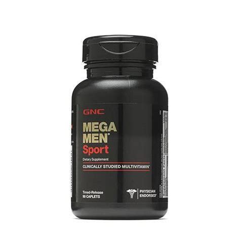 GNC MEGA MEN Sport Time Release 90 Caplets