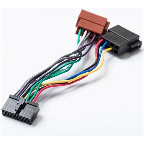 C Ble Adaptateur D Autoradio Iso Broches Avec Connecteur Din