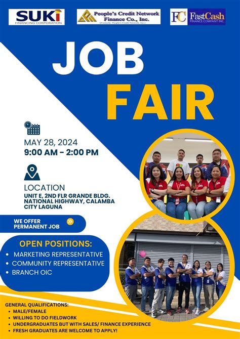 Job Fair Alert National High Way Barangay Halang Calamba City Laguna