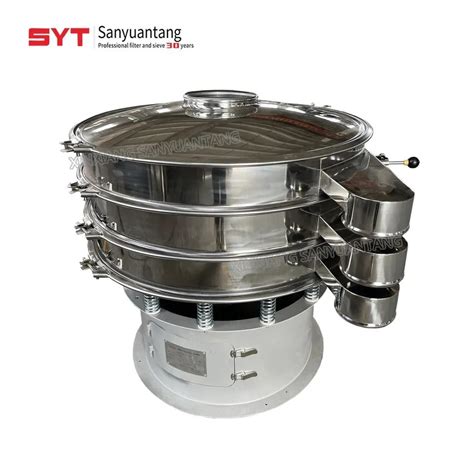 304 316 Stainless Steel Vibro Sieve Vibrating Screen Sifter For