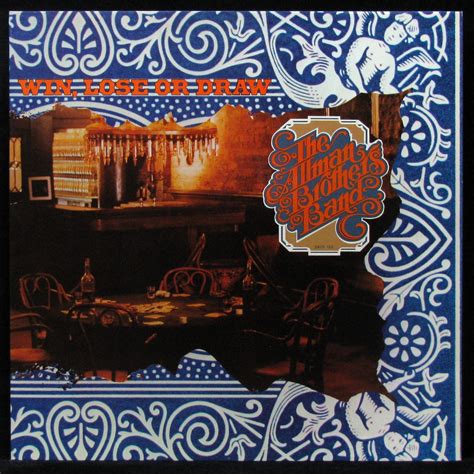 Пластинка Allman Brothers Band Win Lose Or Draw 1975 NM NM арт