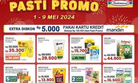 Promo Jsm Indomaret Mei Dapatkan Banyak Potongan Harga Untuk