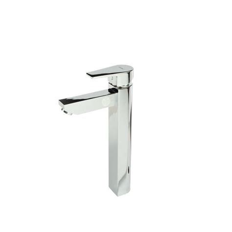 Belis Single Lever High Basin Mixer With Braided Hoses