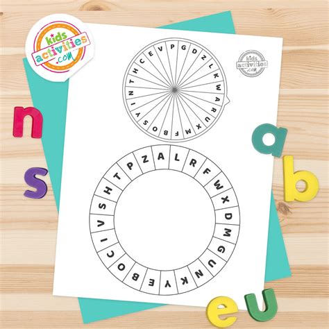 Write a Secret Code With Our Printable Cipher Wheel