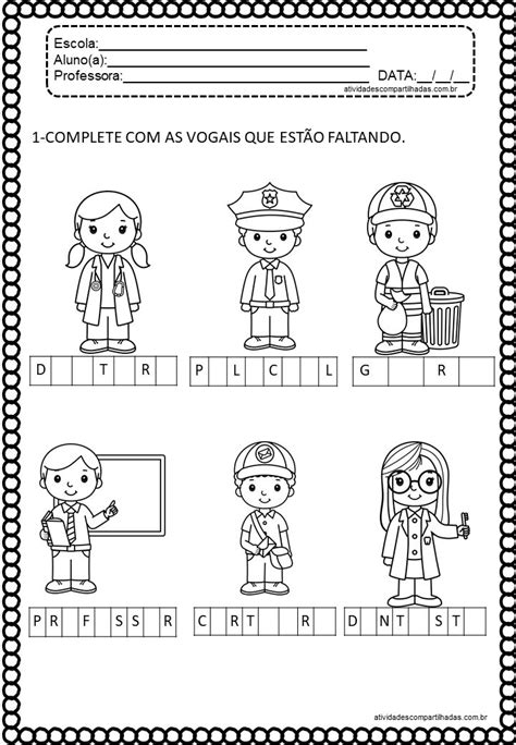 Atividades Dia Do Trabalho Atividades Compartilhadas Atividades Dia