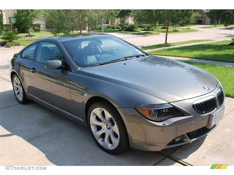 2005 Stratus Grey Metallic Bmw 6 Series 645i Coupe 57355161 Gtcarlot