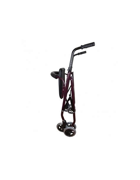 Andador Con Frenos Por Presi N Rollator De Cuatro Ruedas Con Cesta