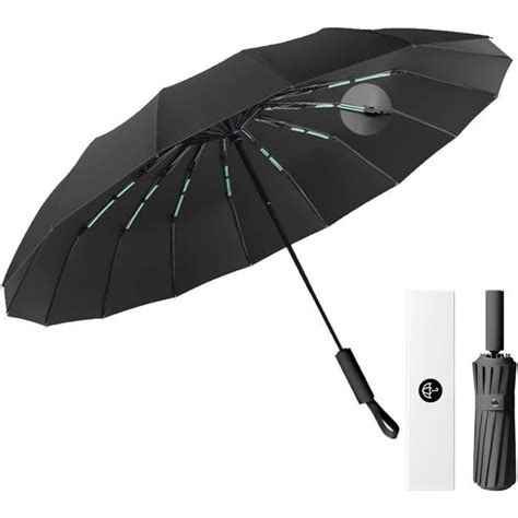 Lendoo Parapluie Compact Pliable Baleines Anti Temp Te Grand