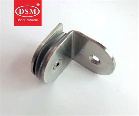 Corner Clamp Made With 304 Stainless Steel Glass To Wall 90 Degree DC