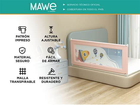 Baranda de Seguridad para Cama Gadnic con Diseño de Animales Gadnic