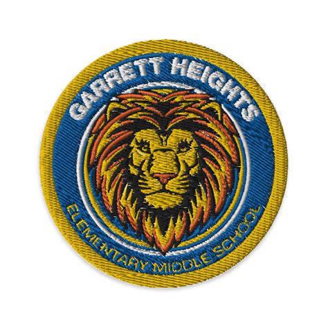 Embroidered patches – Garrett Heights Elementary Middle School