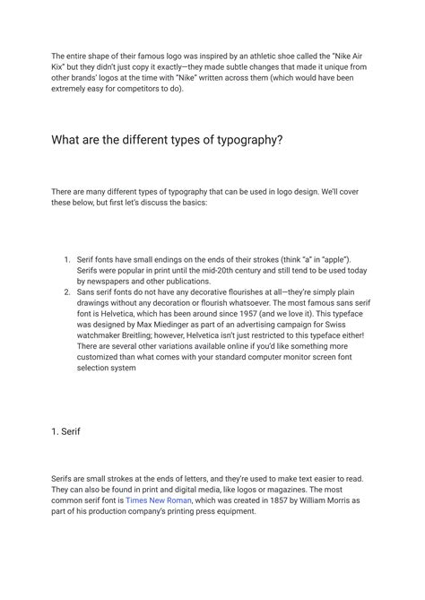 what is typography in logo.pdf | Desktop Publishing | Computer Software