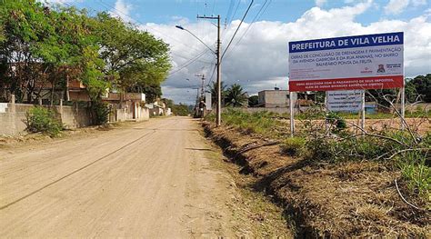 Prefeitura Municipal de Vila Velha Autorizadas drenagem e pavimentação