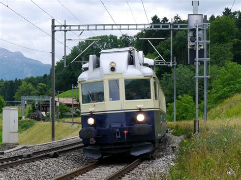 Bls Historic Triebwagen Bcfe Unterwegs In Einigen Am