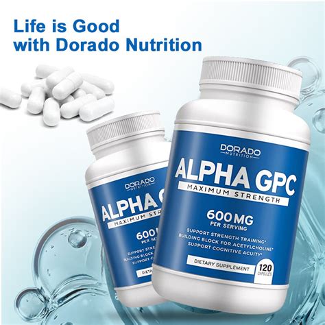 Alpha Gpc Choline Brain Supplement For Acetylcholine Advanced Memory