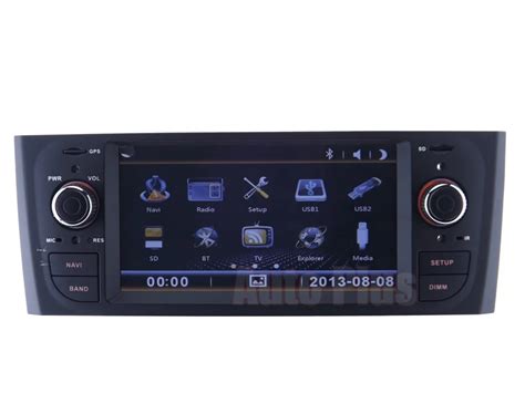 Car Radio Gps For Fiat Grande Punto Linea Old Central Multimedia With