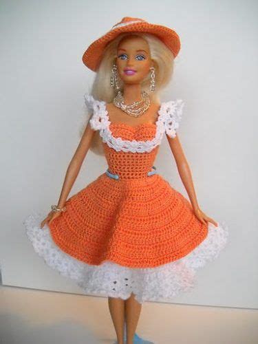 Vestido De Croch Para Boneca Barbie Mercadolivre Brasil Roupas De