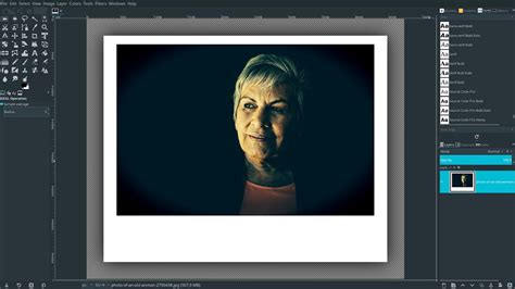 How To Create A Polaroid Photo Effect With Gimp Youtube