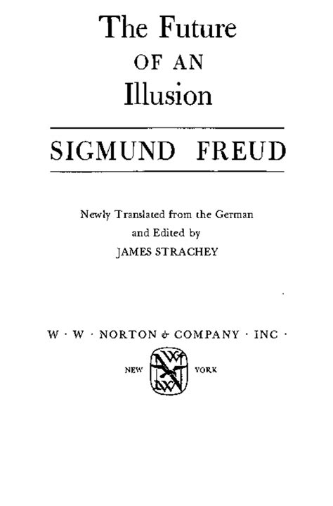 Lecture Material Frued The Future OF AN Illusion SIGMUND FREUD Newly