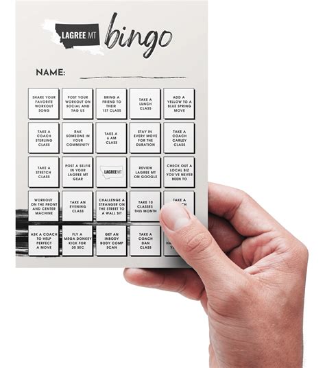 Lagree Mt Bingo — Lagree Mt Fitness Studios